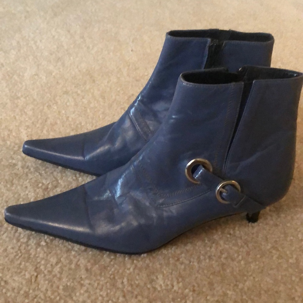 Charles David Blue Boots Booties size 37